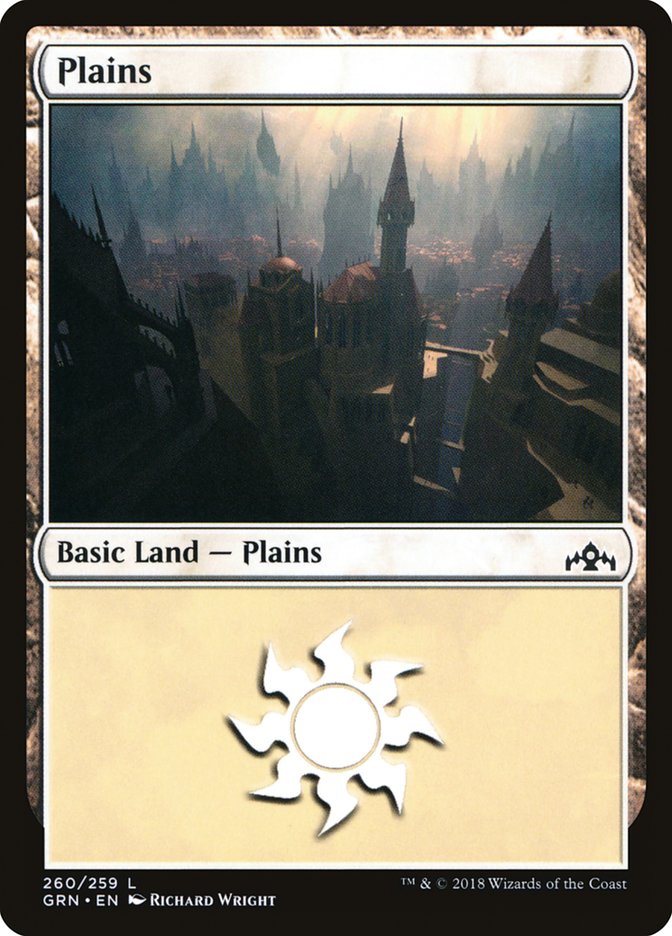 Plains (260) [Guilds of Ravnica] | Shuffle n Cut Hobbies & Games
