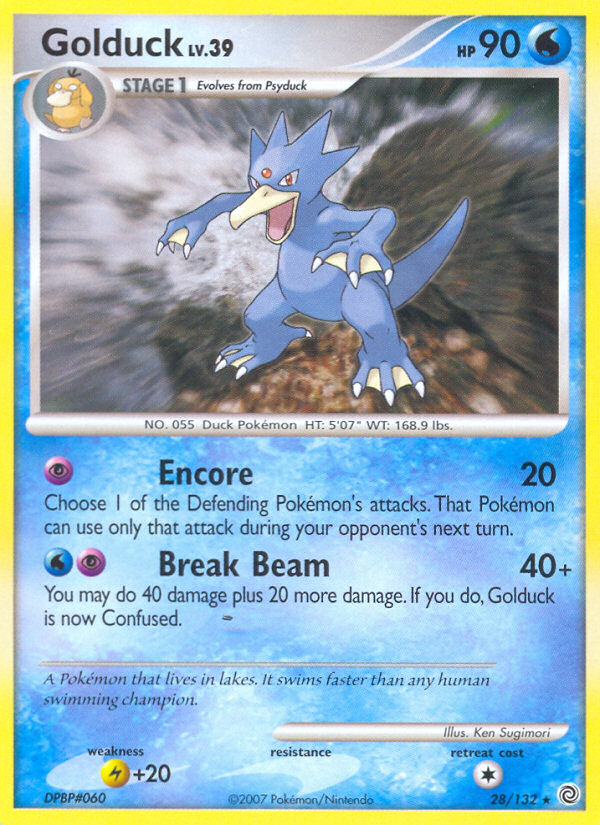Golduck (28/132) [Diamond & Pearl: Secret Wonders] | Shuffle n Cut Hobbies & Games