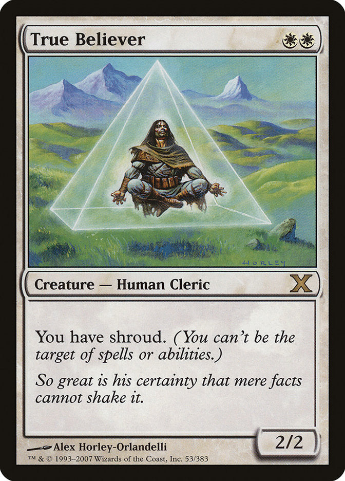 True Believer [Tenth Edition] | Shuffle n Cut Hobbies & Games
