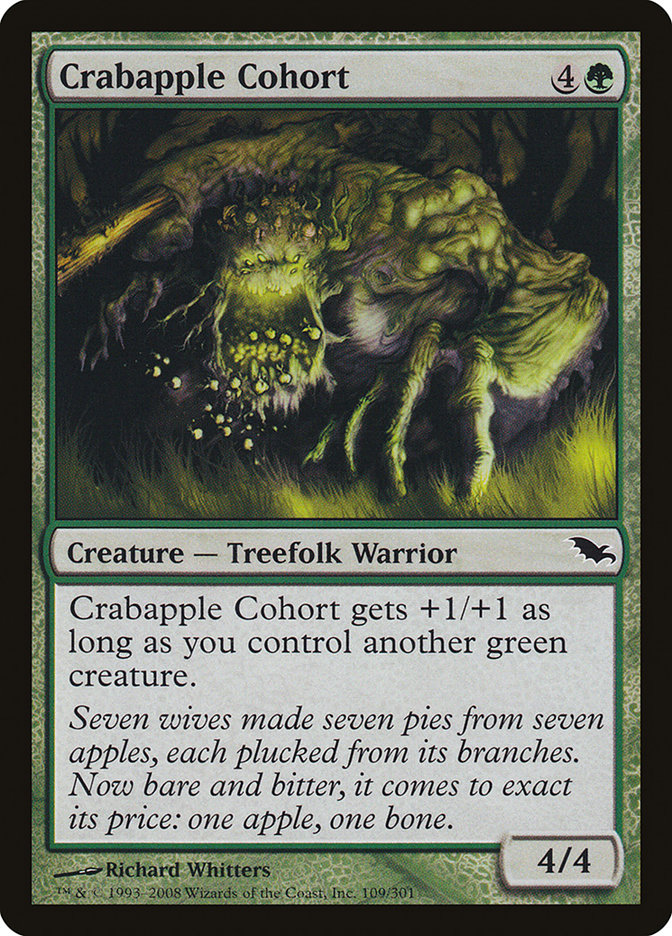 Crabapple Cohort [Shadowmoor] | Shuffle n Cut Hobbies & Games