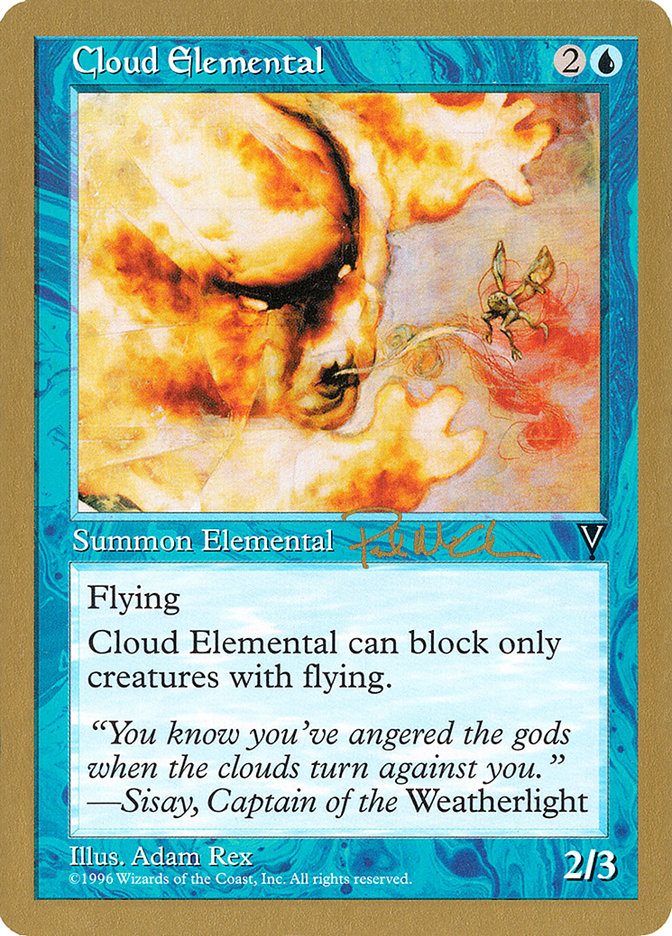 Cloud Elemental (Paul McCabe) [World Championship Decks 1997] | Shuffle n Cut Hobbies & Games