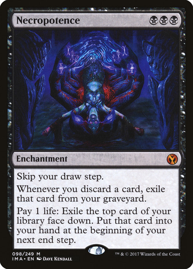 Necropotence [Iconic Masters] | Shuffle n Cut Hobbies & Games