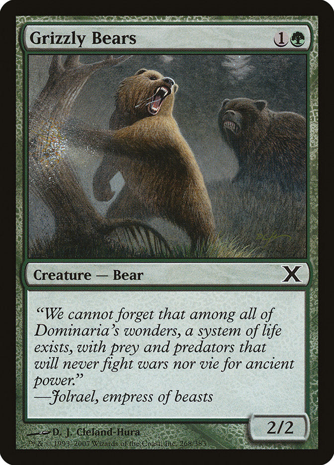 Grizzly Bears [Tenth Edition] | Shuffle n Cut Hobbies & Games
