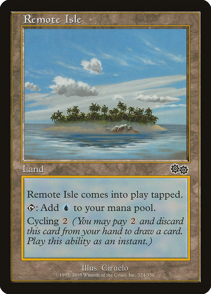 Remote Isle [Urza's Saga] | Shuffle n Cut Hobbies & Games
