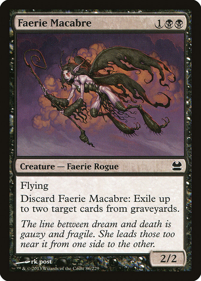 Faerie Macabre [Modern Masters] | Shuffle n Cut Hobbies & Games