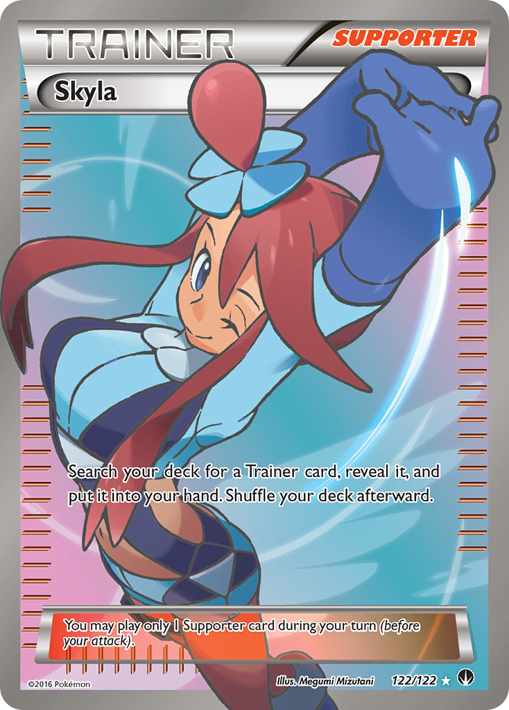 Skyla (122/122) [XY: BREAKpoint] | Shuffle n Cut Hobbies & Games