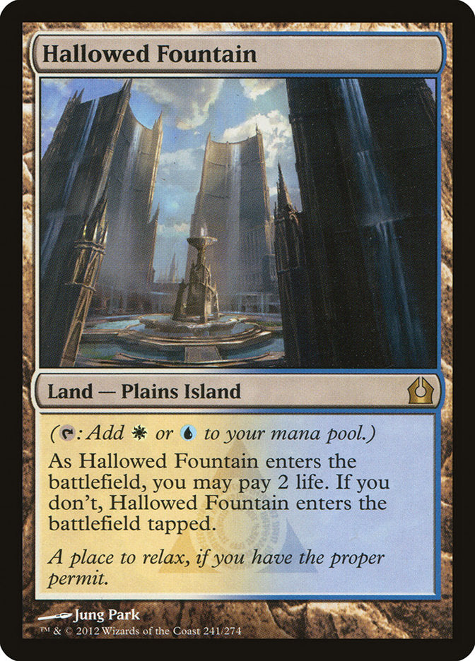 Hallowed Fountain [Return to Ravnica] | Shuffle n Cut Hobbies & Games