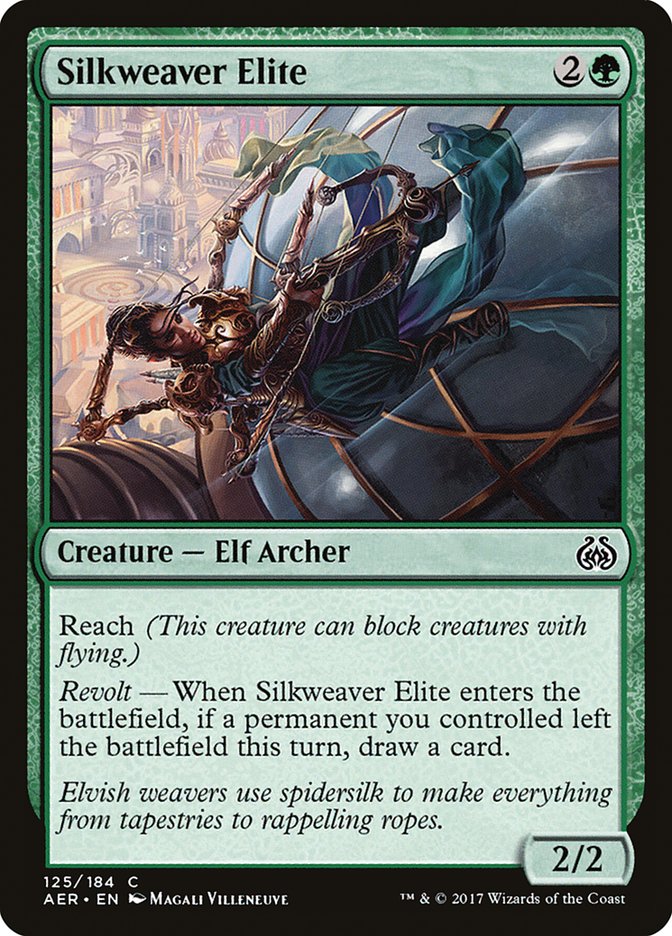 Silkweaver Elite [Aether Revolt] | Shuffle n Cut Hobbies & Games