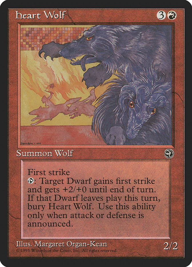 Heart Wolf [Homelands] | Shuffle n Cut Hobbies & Games