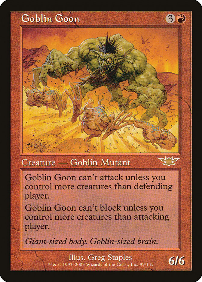 Goblin Goon [Legions] | Shuffle n Cut Hobbies & Games