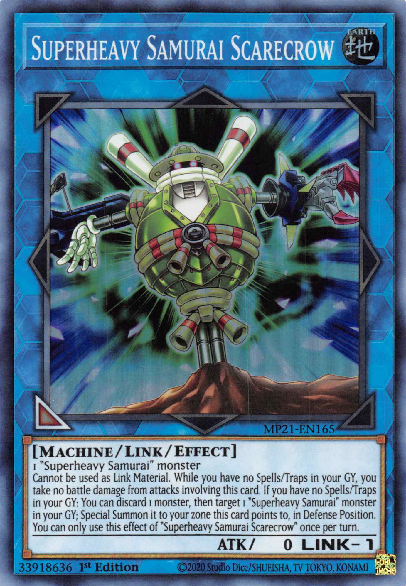 Superheavy Samurai Scarecrow [MP21-EN165] Super Rare | Shuffle n Cut Hobbies & Games