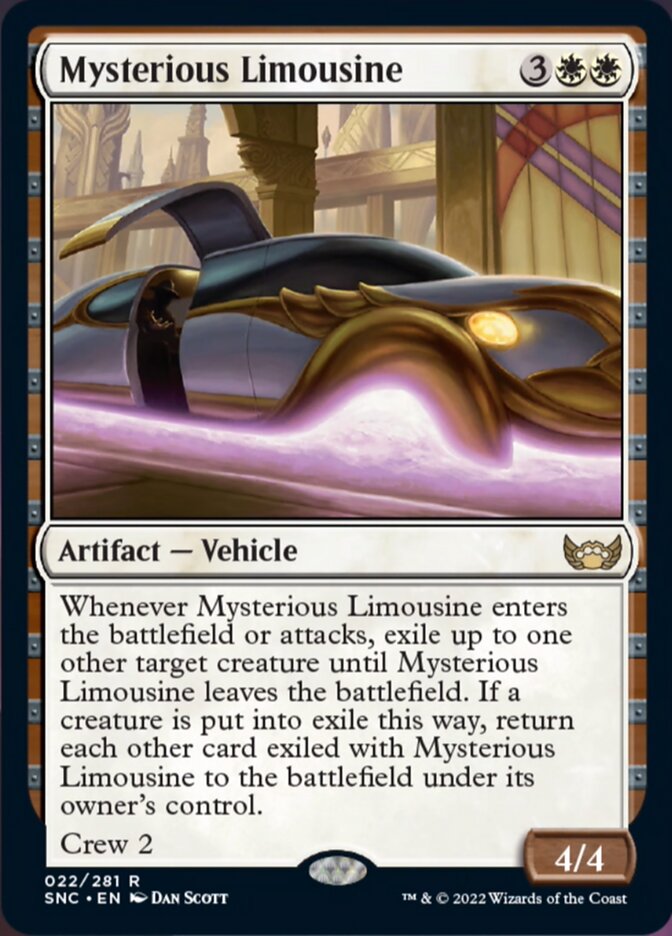 Mysterious Limousine [Streets of New Capenna] | Shuffle n Cut Hobbies & Games