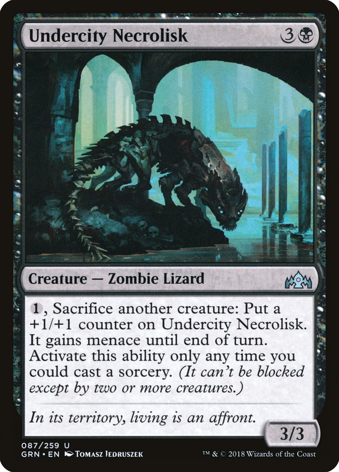 Undercity Necrolisk [Guilds of Ravnica] | Shuffle n Cut Hobbies & Games