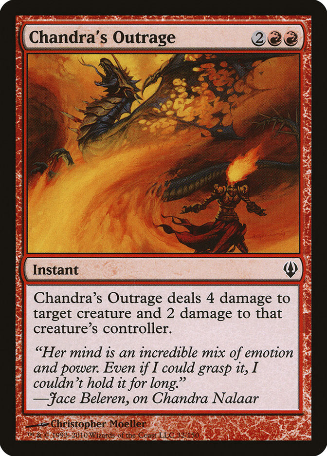 Chandra's Outrage [Archenemy] | Shuffle n Cut Hobbies & Games