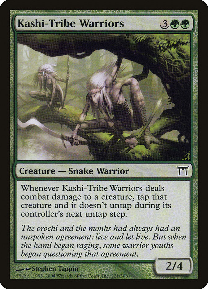 Kashi-Tribe Warriors [Champions of Kamigawa] | Shuffle n Cut Hobbies & Games