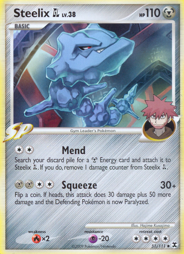 Steelix GL (51/111) [Platinum: Rising Rivals] | Shuffle n Cut Hobbies & Games
