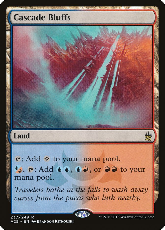 Cascade Bluffs [Masters 25] | Shuffle n Cut Hobbies & Games