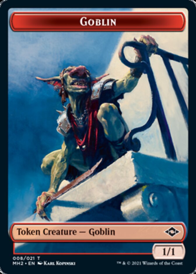 Food (18) // Goblin Double-Sided Token [Modern Horizons 2 Tokens] | Shuffle n Cut Hobbies & Games