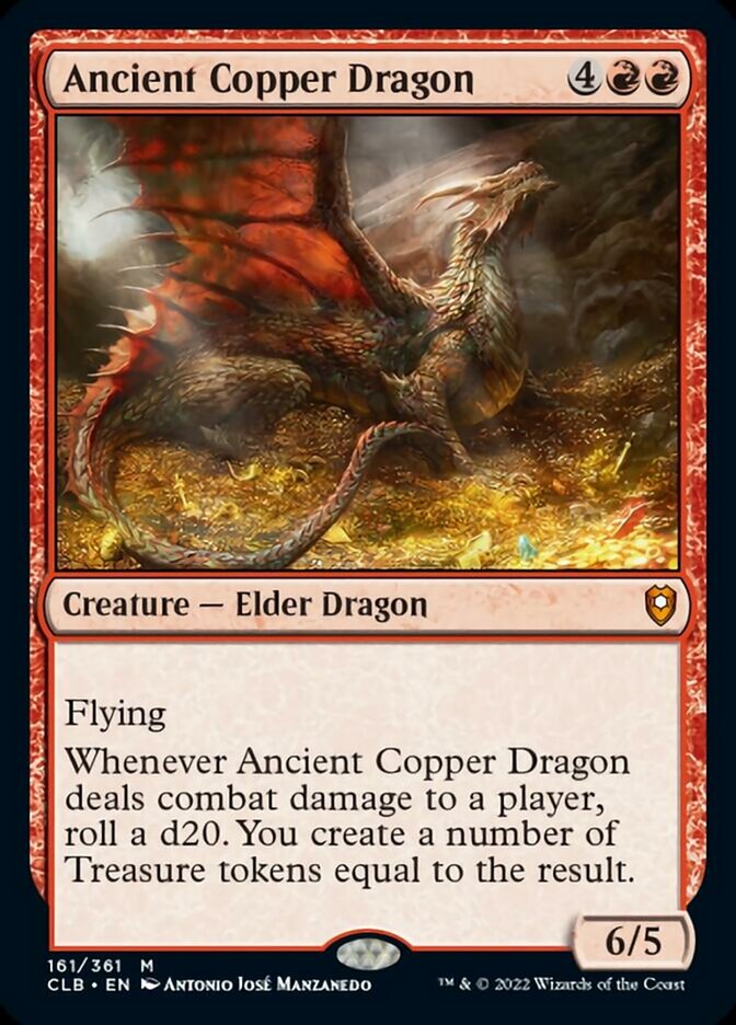 Ancient Copper Dragon [Commander Legends: Battle for Baldur's Gate] | Shuffle n Cut Hobbies & Games