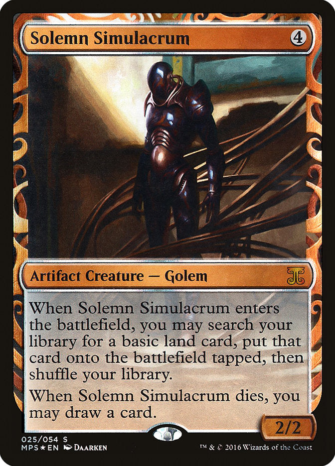 Solemn Simulacrum [Kaladesh Inventions] | Shuffle n Cut Hobbies & Games