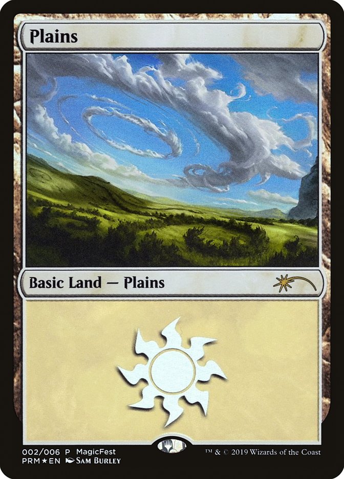 Plains (2019) [MagicFest 2019] | Shuffle n Cut Hobbies & Games