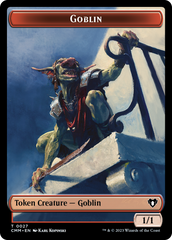Saproling // Goblin Double-Sided Token [Commander Masters Tokens] | Shuffle n Cut Hobbies & Games