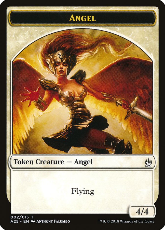 Angel Token [Masters 25 Tokens] | Shuffle n Cut Hobbies & Games