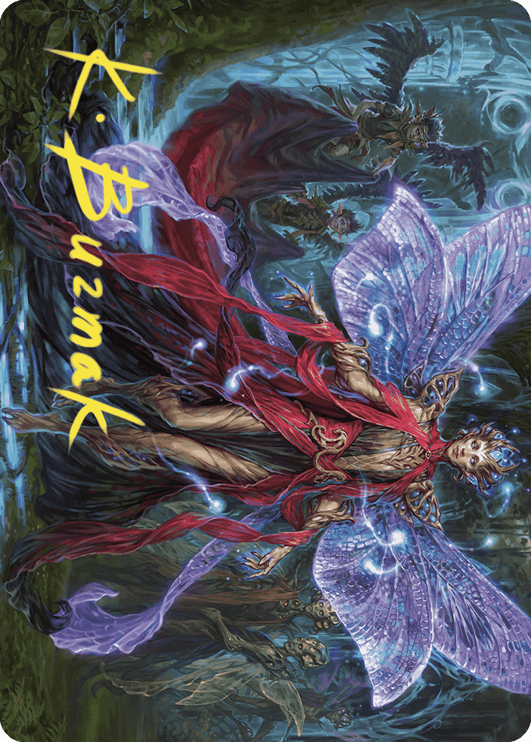 Tegwyll, Duke of Splendor Art Card (Gold-Stamped Signature) [Wilds of Eldraine Art Series] | Shuffle n Cut Hobbies & Games