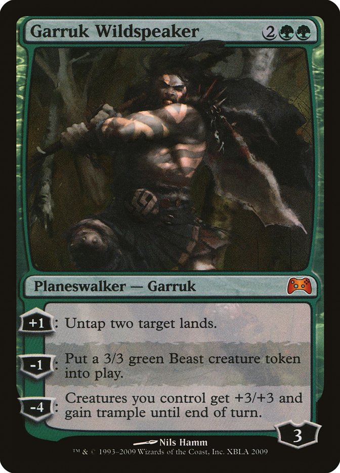 Garruk Wildspeaker (Duels of the Planeswalkers Promos) [Duels of the Planeswalkers Promos 2009] | Shuffle n Cut Hobbies & Games