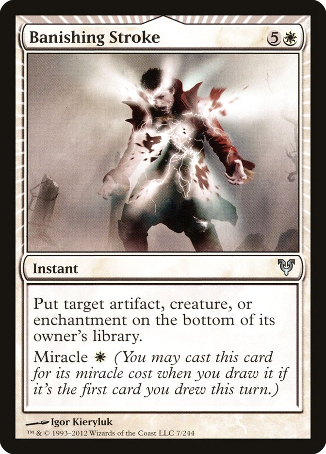Banishing Stroke [Avacyn Restored] | Shuffle n Cut Hobbies & Games