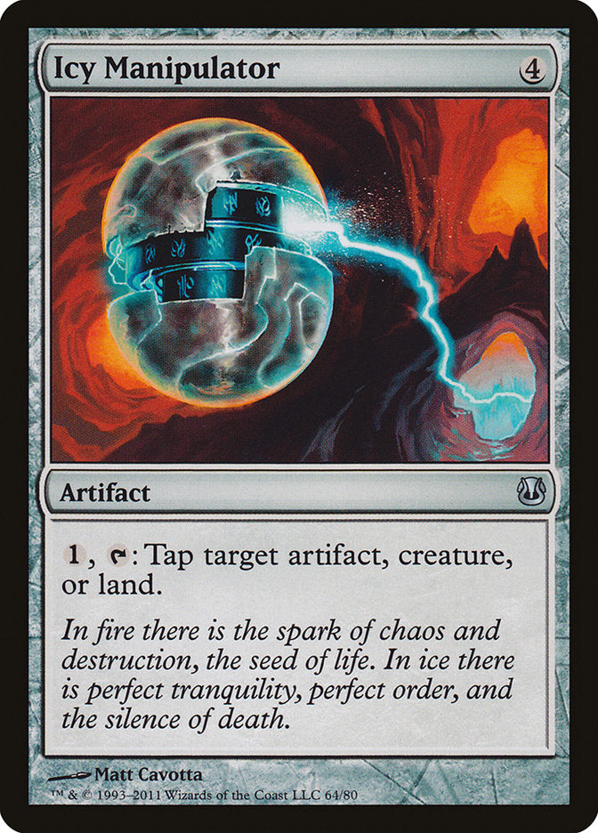 Icy Manipulator [Duel Decks: Ajani vs. Nicol Bolas] | Shuffle n Cut Hobbies & Games