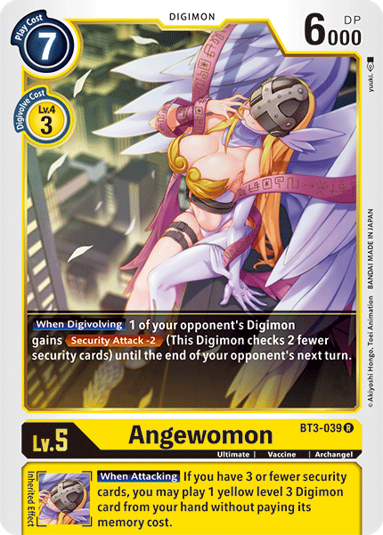 Angewomon [BT3-039] [Release Special Booster Ver.1.5] | Shuffle n Cut Hobbies & Games