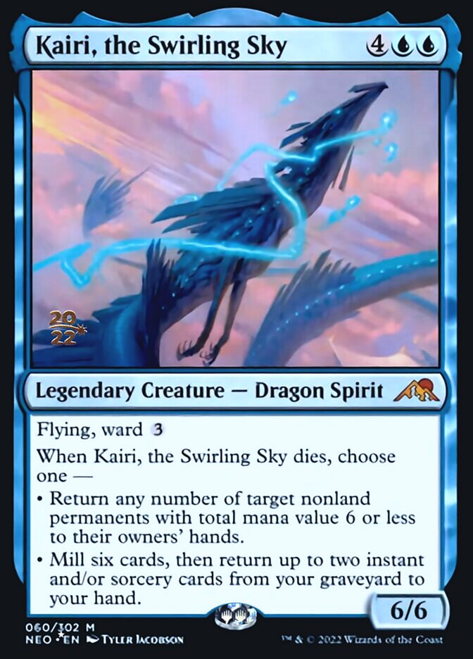 Kairi, the Swirling Sky [Kamigawa: Neon Dynasty Prerelease Promos] | Shuffle n Cut Hobbies & Games