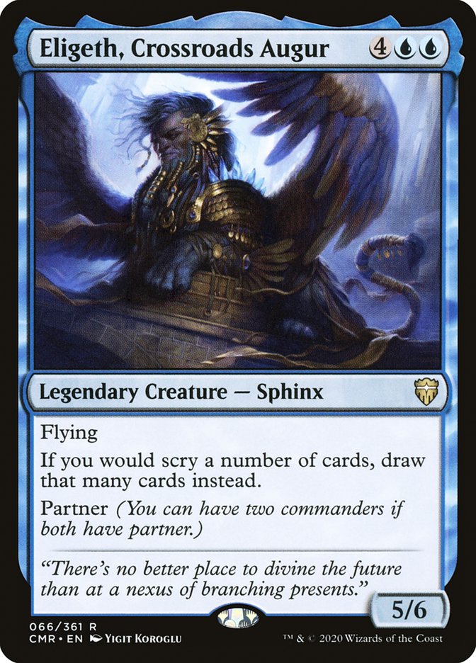 Eligeth, Crossroads Augur [Commander Legends] | Shuffle n Cut Hobbies & Games