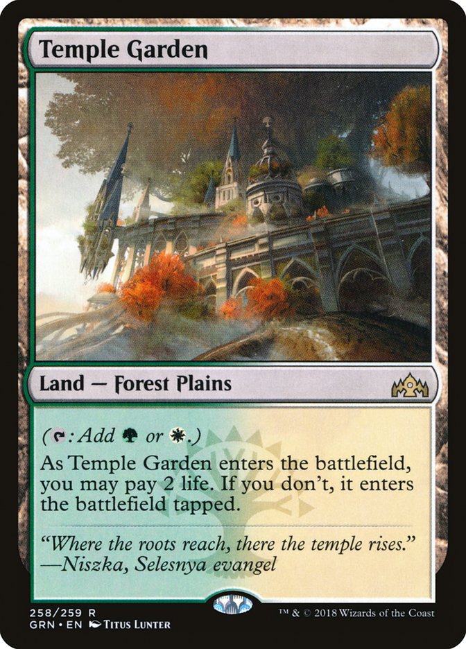 Temple Garden [Guilds of Ravnica] | Shuffle n Cut Hobbies & Games