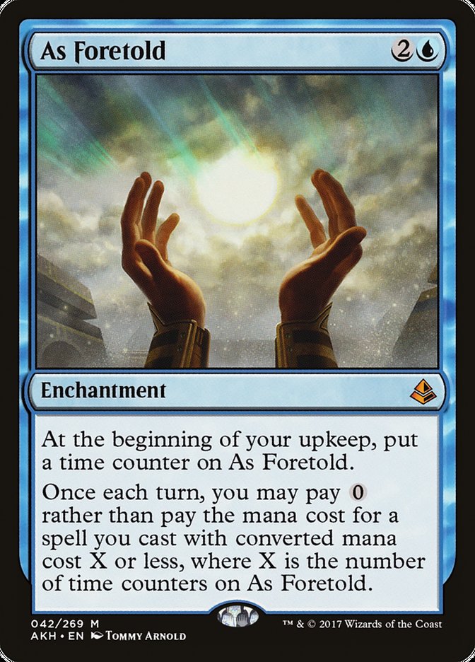 As Foretold [Amonkhet] | Shuffle n Cut Hobbies & Games