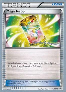 Mega Turbo (86/108) (Primal Groudon - Alejandro Ng-Guzman) [World Championships 2015] | Shuffle n Cut Hobbies & Games