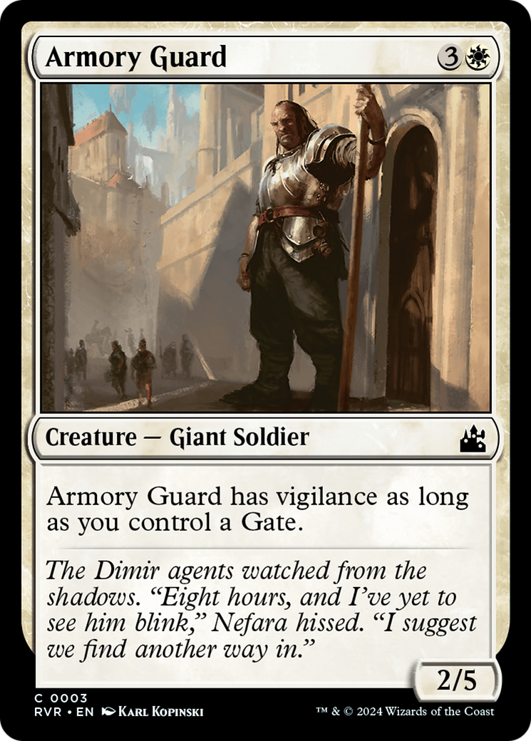 Armory Guard [Ravnica Remastered] | Shuffle n Cut Hobbies & Games