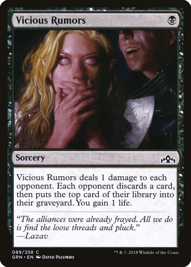 Vicious Rumors [Guilds of Ravnica] | Shuffle n Cut Hobbies & Games