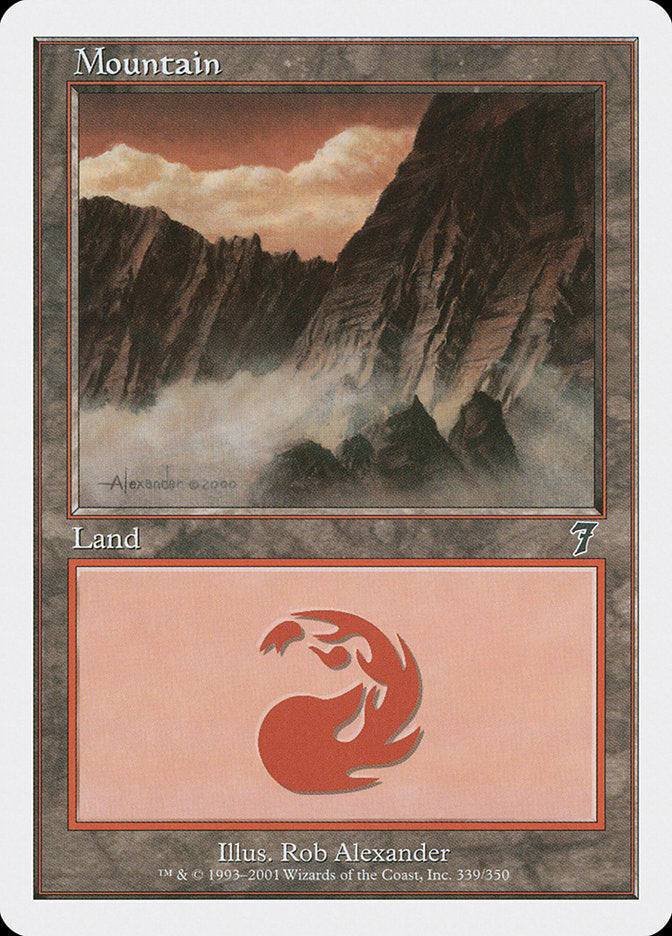 Mountain (339) [Seventh Edition] | Shuffle n Cut Hobbies & Games