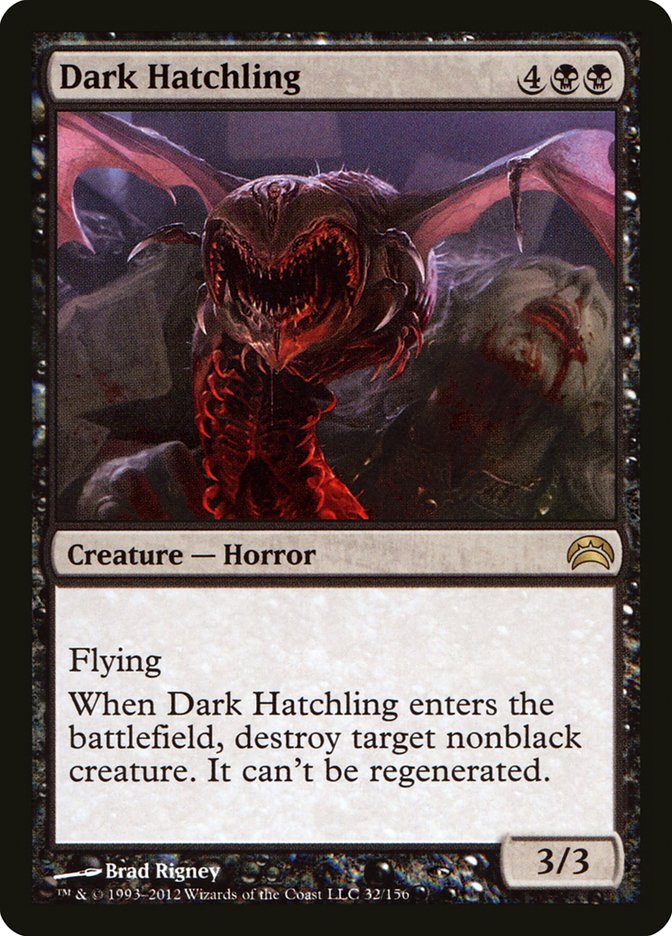 Dark Hatchling [Planechase 2012] | Shuffle n Cut Hobbies & Games