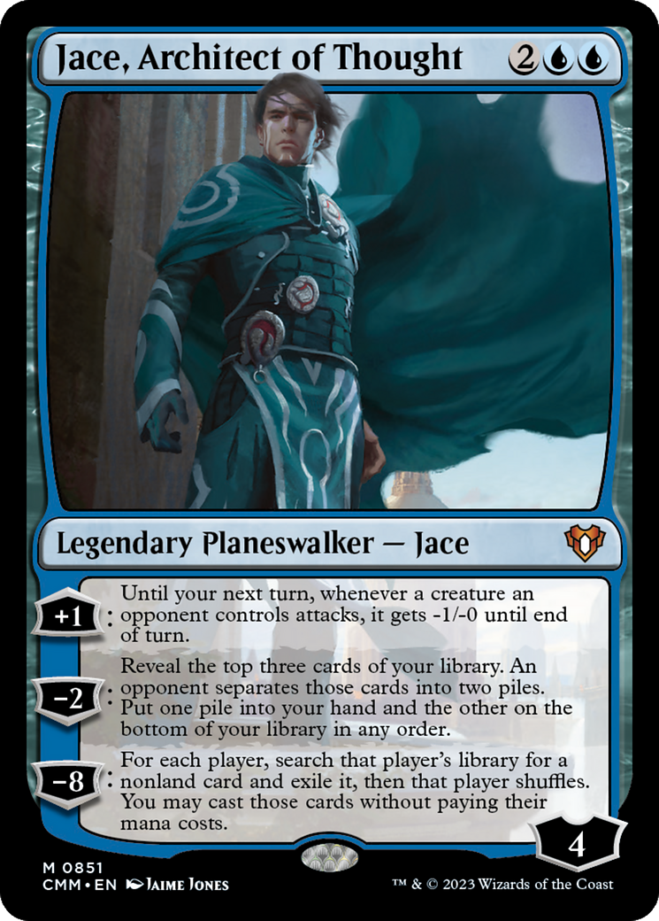 Jace, Architect of Thought [Commander Masters] | Shuffle n Cut Hobbies & Games