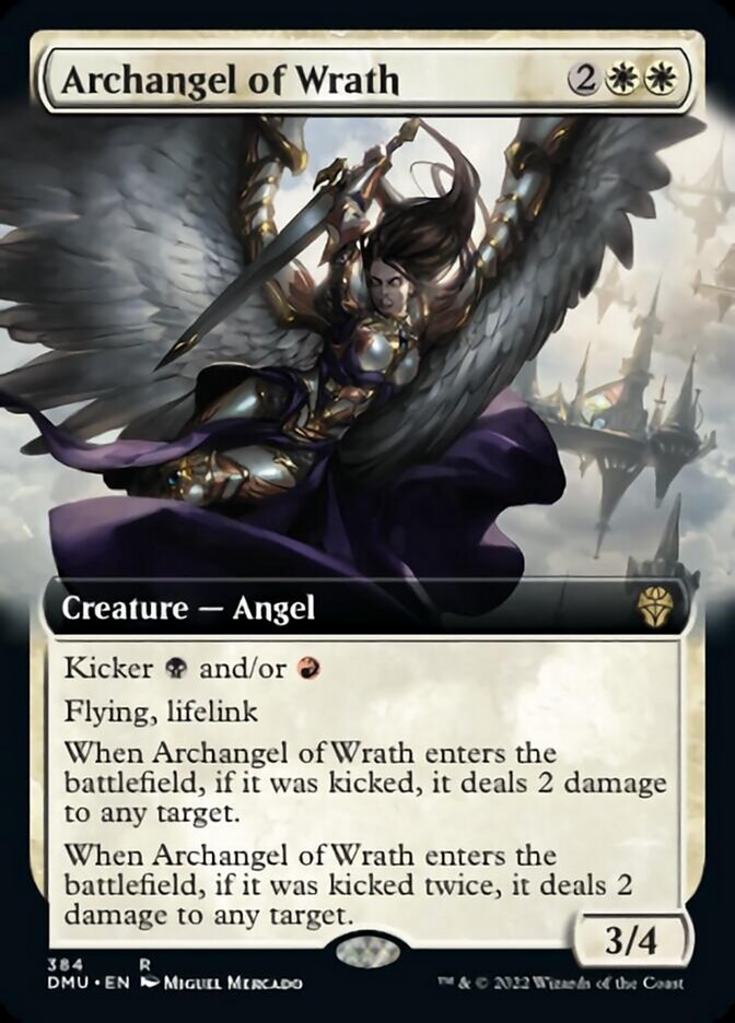 Archangel of Wrath (Extended Art) [Dominaria United] | Shuffle n Cut Hobbies & Games