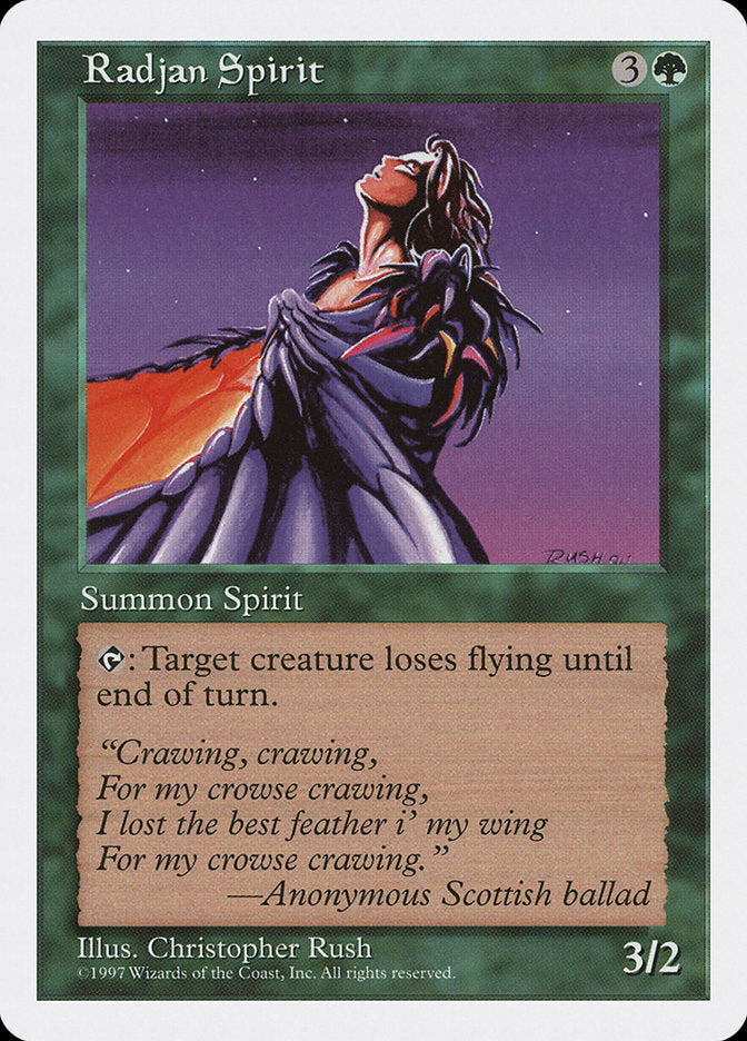 Radjan Spirit [Fifth Edition] | Shuffle n Cut Hobbies & Games