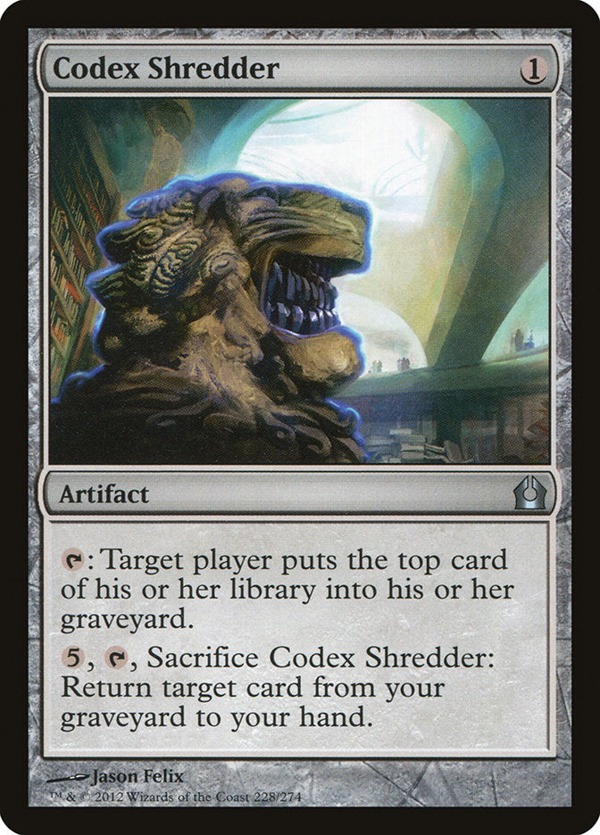 Codex Shredder [Return to Ravnica] | Shuffle n Cut Hobbies & Games