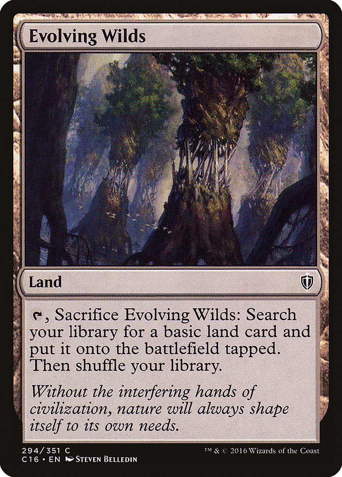 Evolving Wilds [Commander 2016] | Shuffle n Cut Hobbies & Games