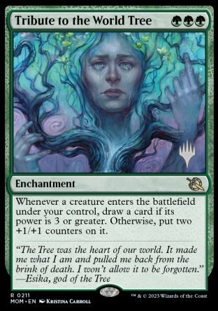 Tribute to the World Tree (Promo Pack) [March of the Machine Promos] | Shuffle n Cut Hobbies & Games