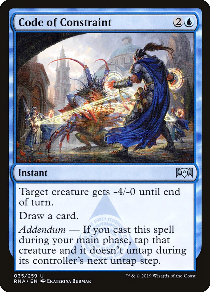 Code of Constraint [Ravnica Allegiance] | Shuffle n Cut Hobbies & Games
