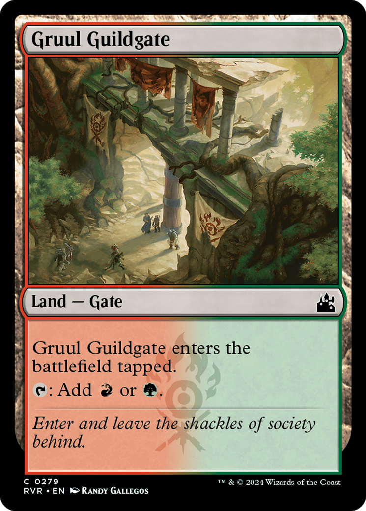 Gruul Guildgate [Ravnica Remastered] | Shuffle n Cut Hobbies & Games