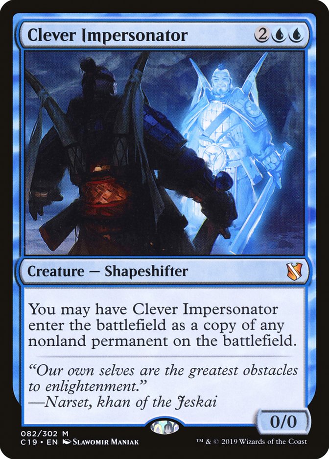 Clever Impersonator [Commander 2019] | Shuffle n Cut Hobbies & Games